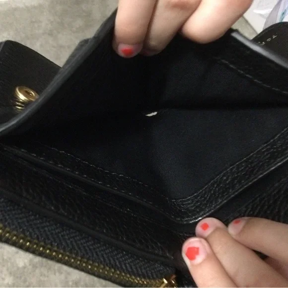 Tory Burch Black Leather Wallet - Picture 9 of 11